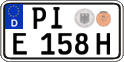 German license plate, Plates for oldtimers (type 