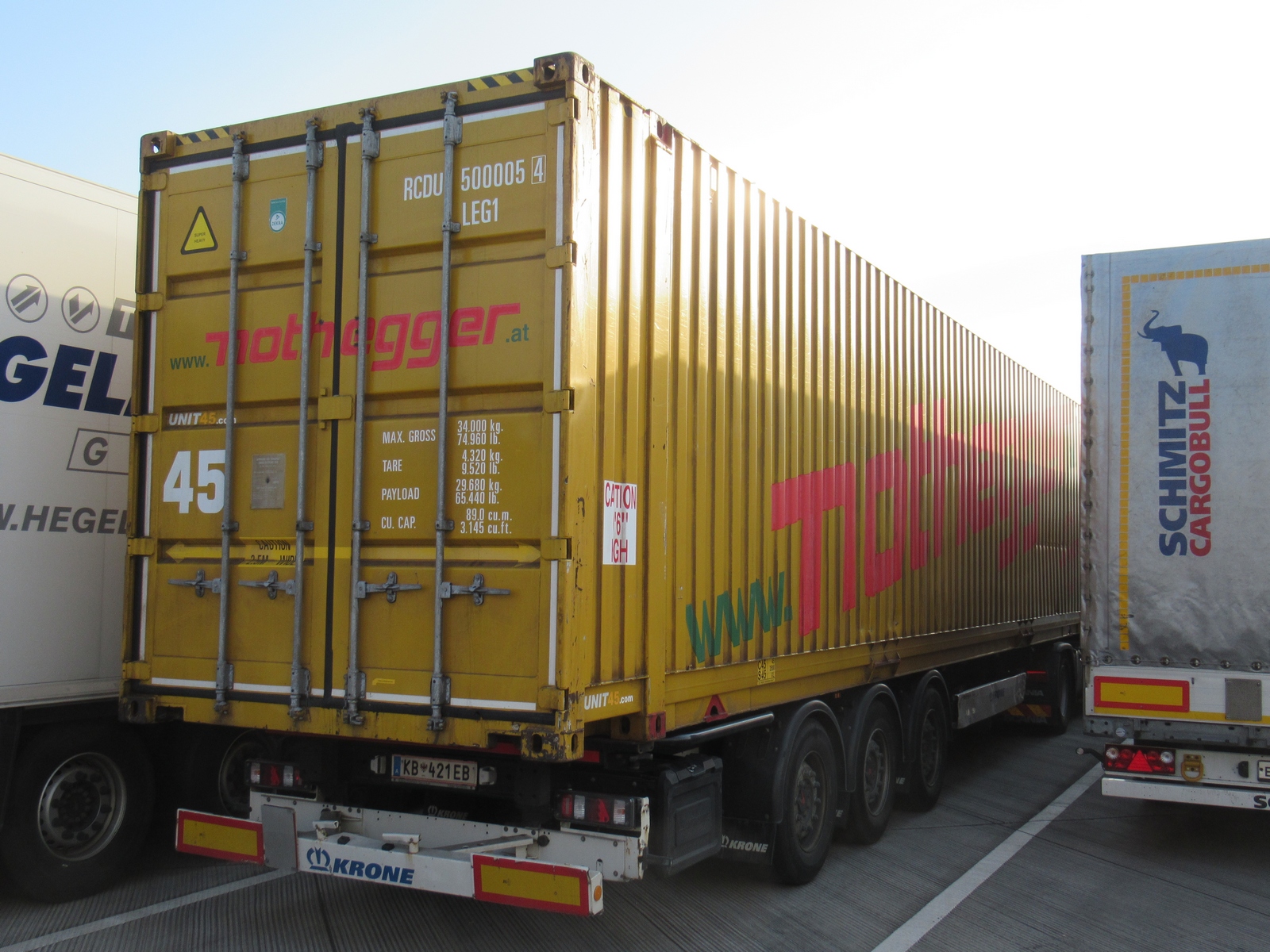 KB 421 EB, Krone Box Liner 