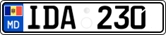 License plate of Moldova, Cars (2015)