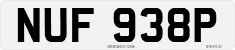 License plate of the United Kingdom, 1963 year system