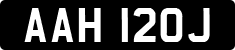 License plate of the United Kingdom, 1963 year system