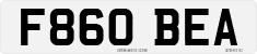 License plate of the United Kingdom, 1983 year system
