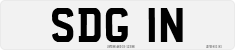 License plate of the United Kingdom, 1963 year system
