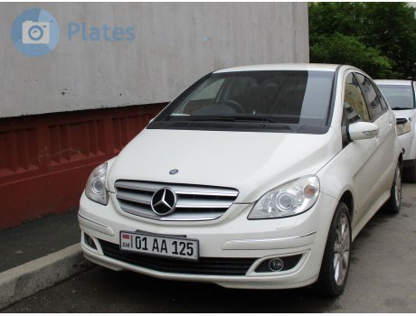 01 AA 125, Mercedes-Benz B-Klasse