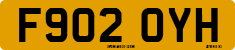 License plate of the United Kingdom, 1983 year system