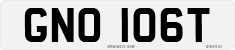 License plate of the United Kingdom, 1963 year system
