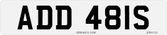 License plate of the United Kingdom, 1963 year system