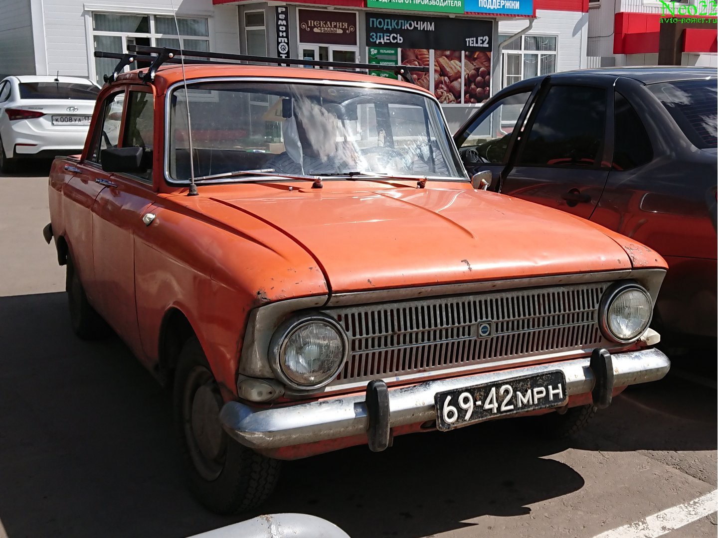 6942 МРН, Izh Москвич-408/412 (Moskvich-408/412) 412ИЭ, 1970–1982