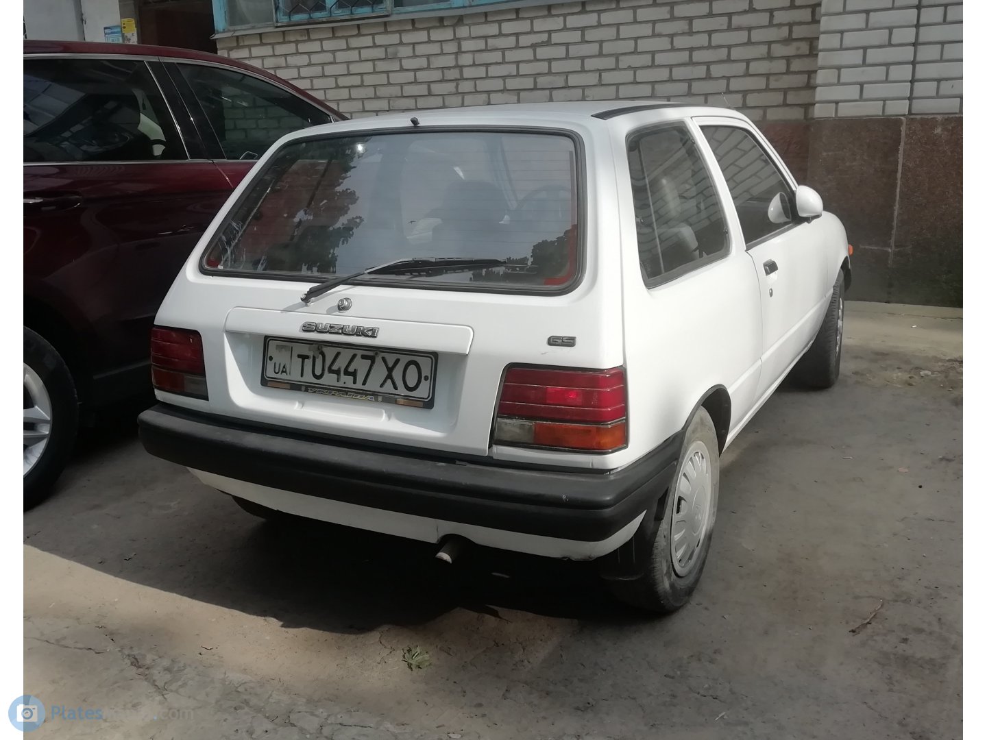 т 0447 ХО, Suzuki Cultus 1st gen 3-door Hatch (AA41), 1983–1988