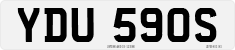 License plate of the United Kingdom, 1963 year system