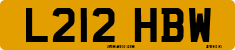 License plate of the United Kingdom, 1983 year system