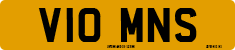 License plate of the United Kingdom, 1983 year system