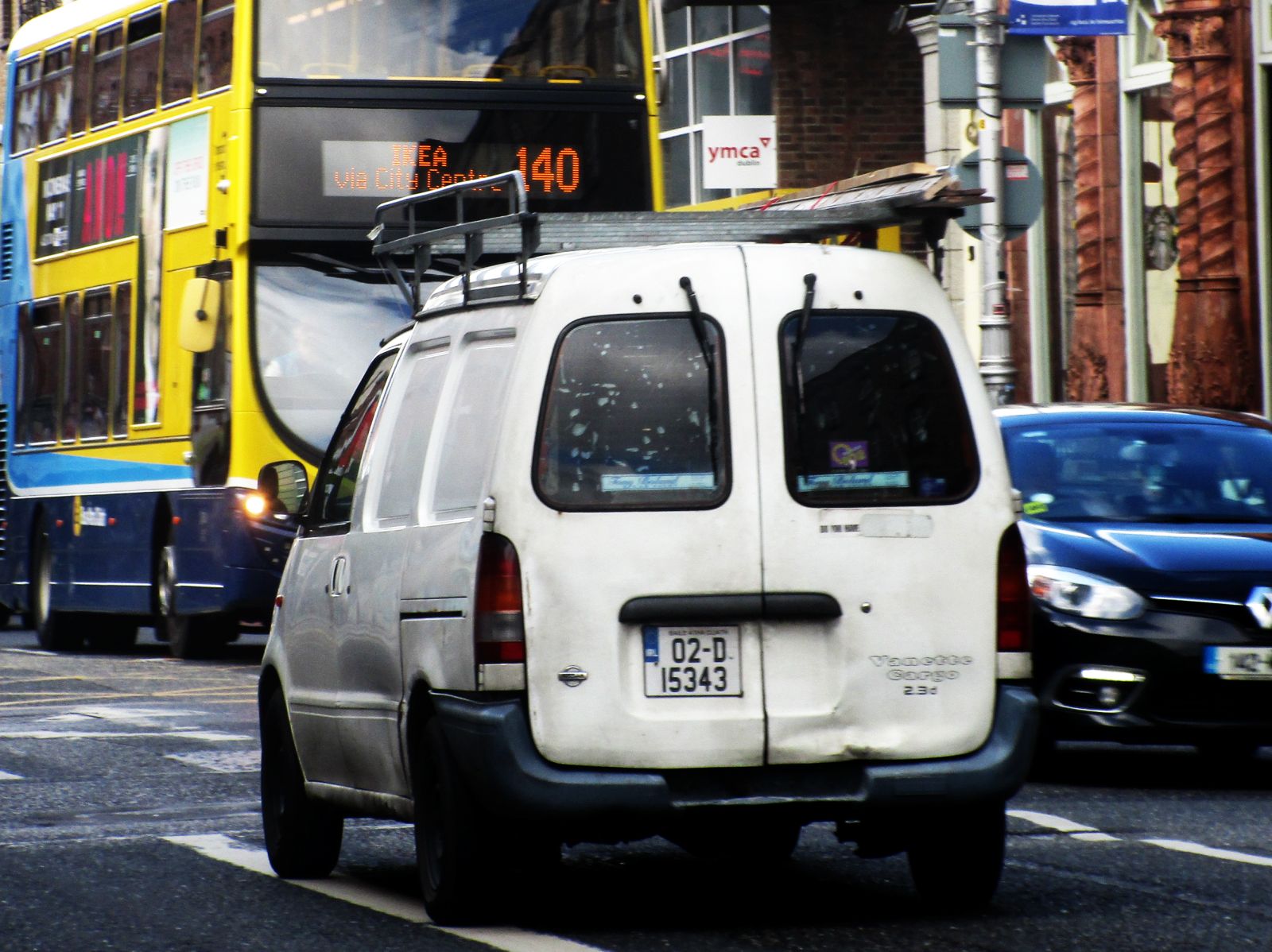 02-D-15343, Nissan Vanette 2nd gen Cargo Van (C23; EU-market), 1995–2001