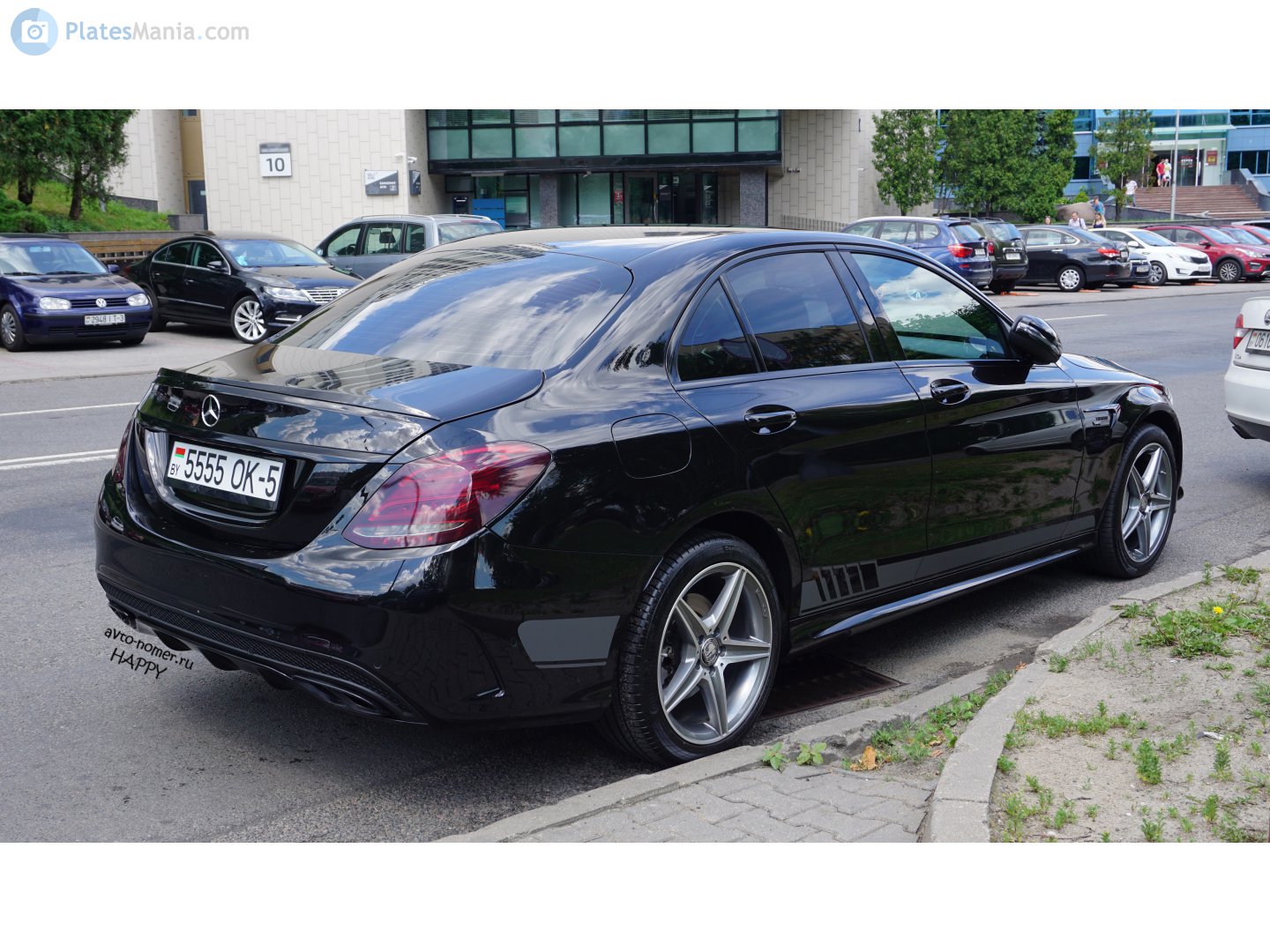 5555 OK-5, Mercedes-Benz C-Klasse 4th gen Sedan (W205), 2014–2021