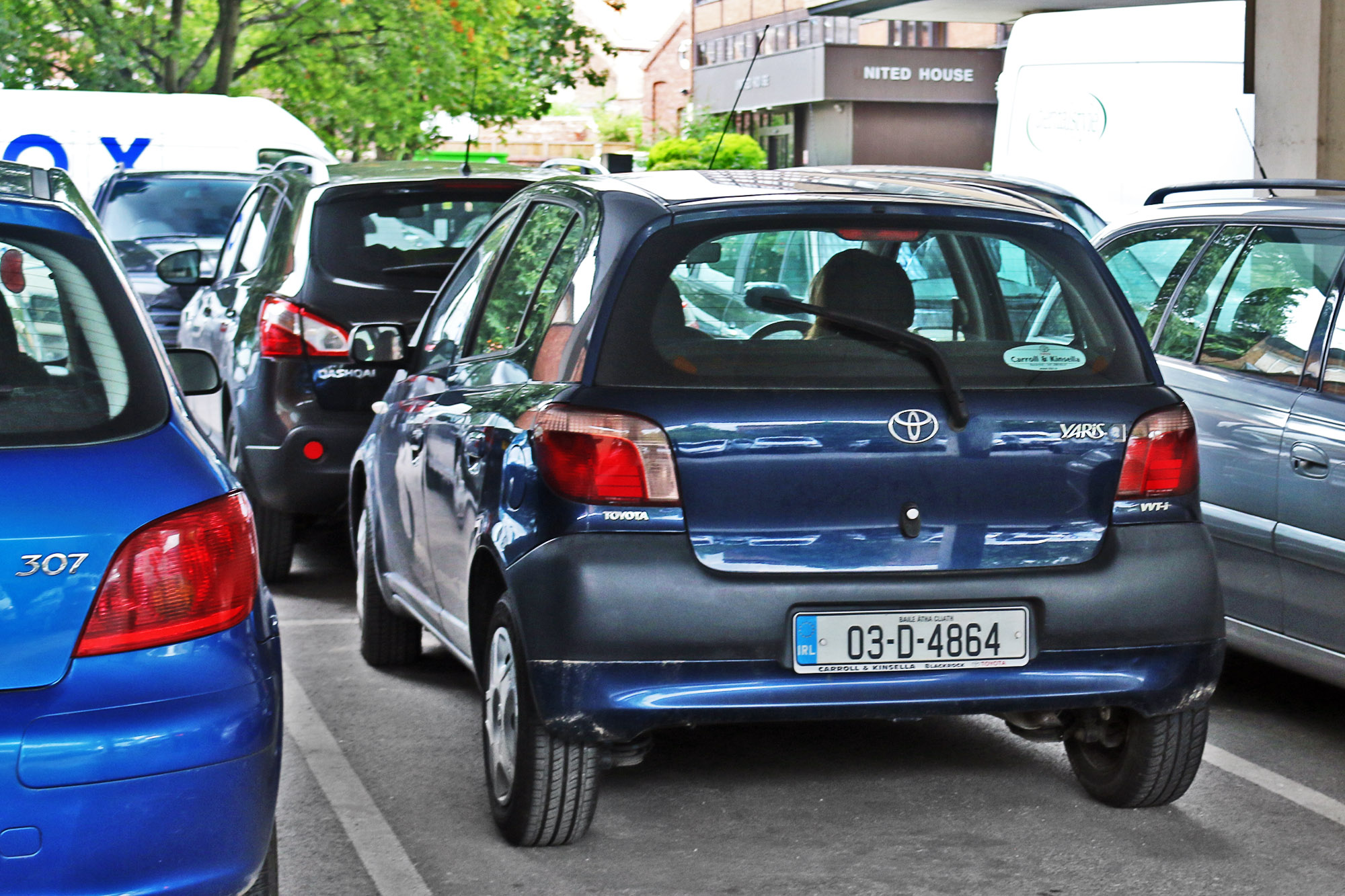 03-D-4864, Toyota Yaris 1st gen 3-door Hatch (XP10), 1999–2005