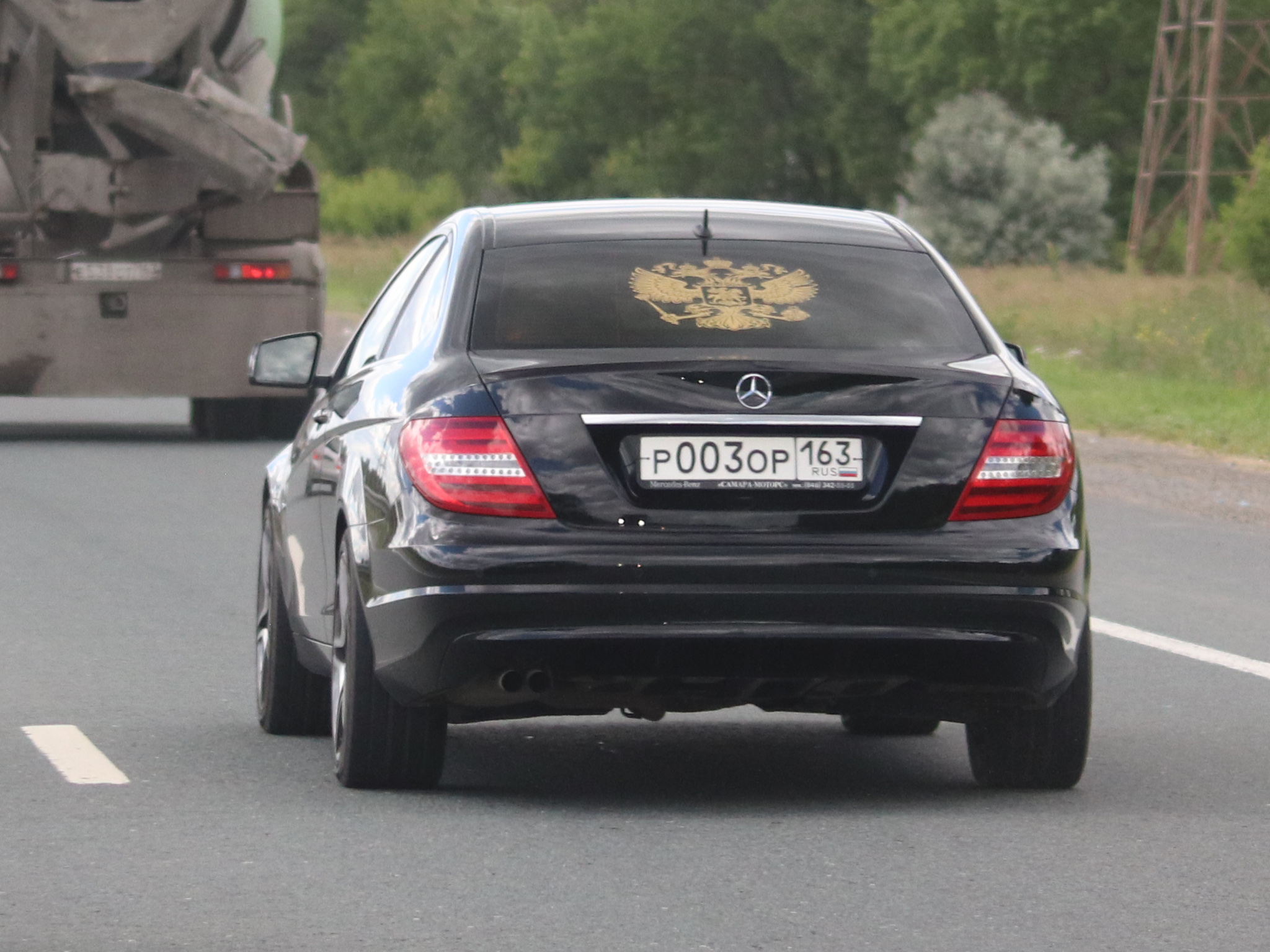 р 003 ор 163, Mercedes-Benz C-Klasse 3rd gen Coupé (C204), 2011–2015