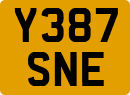 License plate of the United Kingdom, 1983 year system
