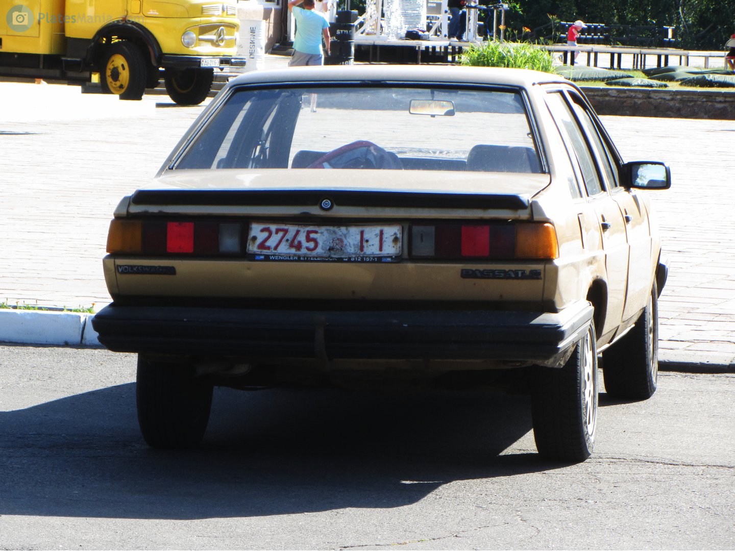 2745 II, Volkswagen Passat 2nd gen Sedan (B2; 32B), 1985–1988
