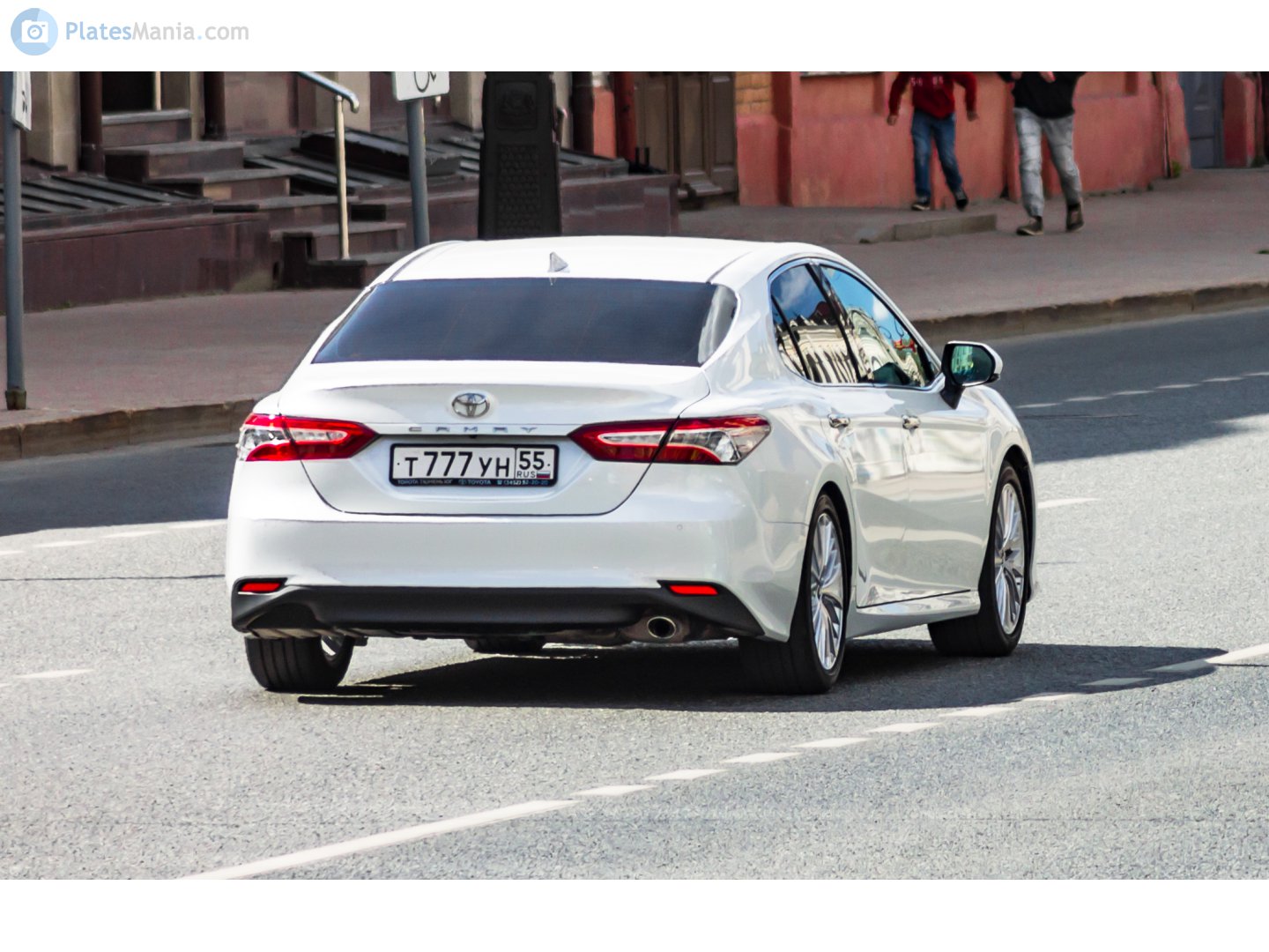 т 777 ун 55, Toyota Camry 8th gen (XV70), 2017–