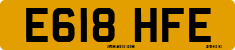 License plate of the United Kingdom, 1983 year system