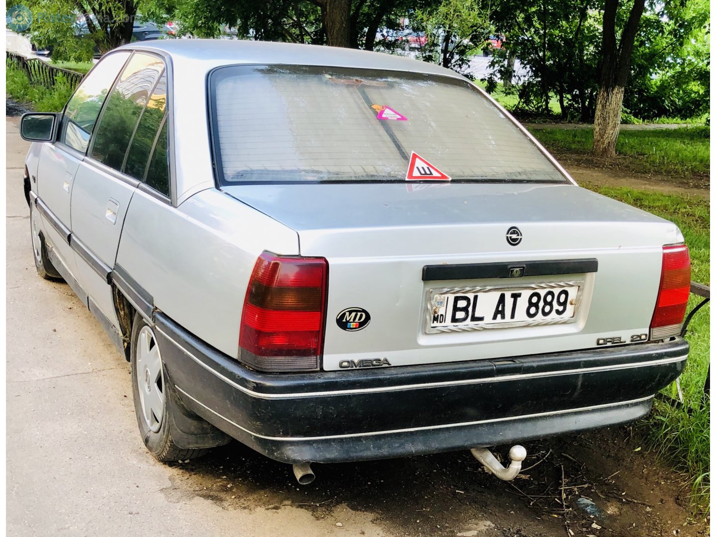 BL AT 889, Opel Omega 1st gen Sedan (A; V87), 1986–1994