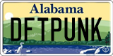 Alabama, Vanity Plates