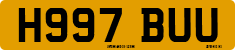 License plate of the United Kingdom, 1983 year system