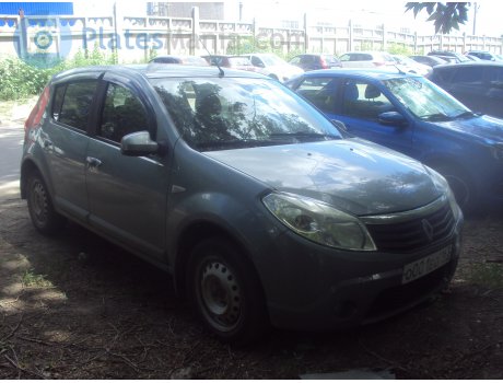 о001ео163, Renault Sandero