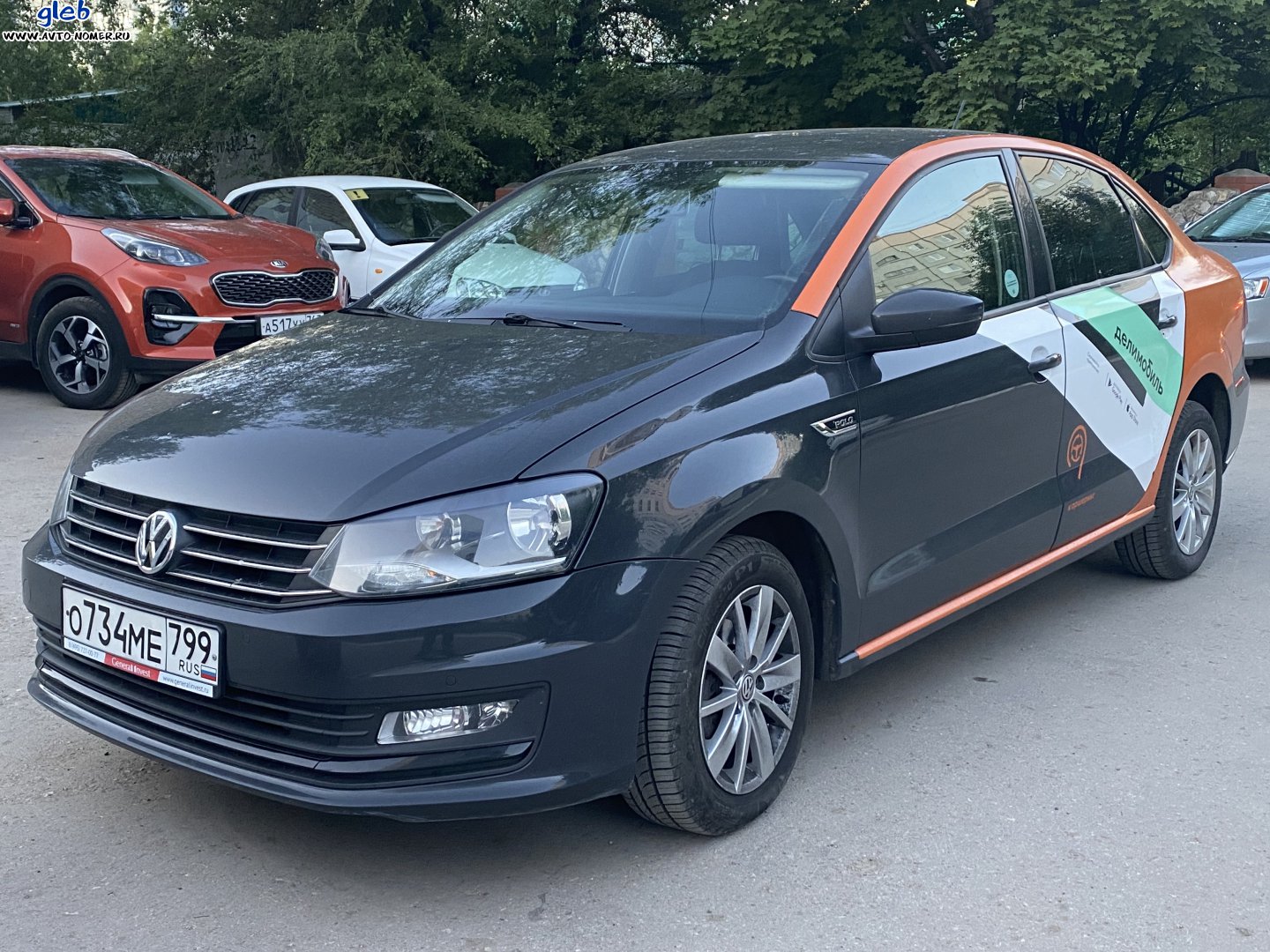 о 734 ме 799, Volkswagen Polo 5th gen Sedan (A05), 2010­–2015