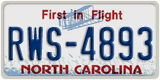 North Carolina, ABC-1234