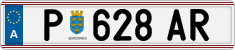 License plate of Austria, Regular plates