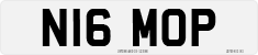 License plate of the United Kingdom, 1983 year system