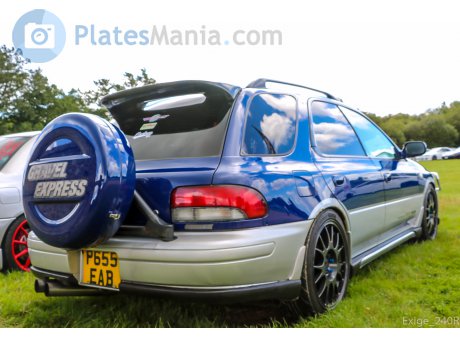 P655 EAB, Subaru Impreza