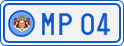 License plate of Monaco, Royal family