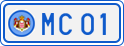 License plate of Monaco, Royal family