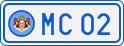 License plate of Monaco, Royal family
