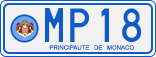 License plate of Monaco, Royal family