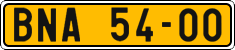 License plate of the Czech Republic, Commercial vehicles (1960)