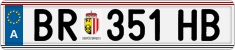 License plate of Austria, Regular plates