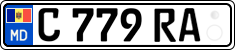 License plate of Moldova, Trailers (2015)