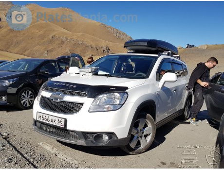 м666ак66, Chevrolet Orlando