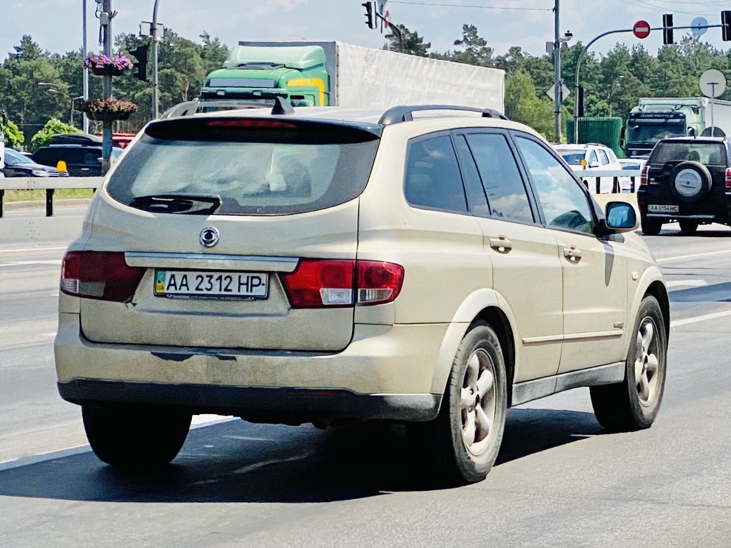 AA 2312 HP, SsangYong (KGM) Kyron 1st gen (D100), facelift, 2007–2014