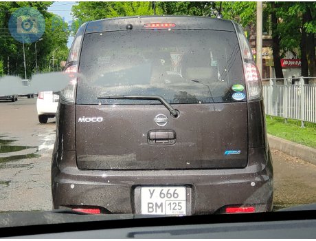 у666вм125, Nissan Moco