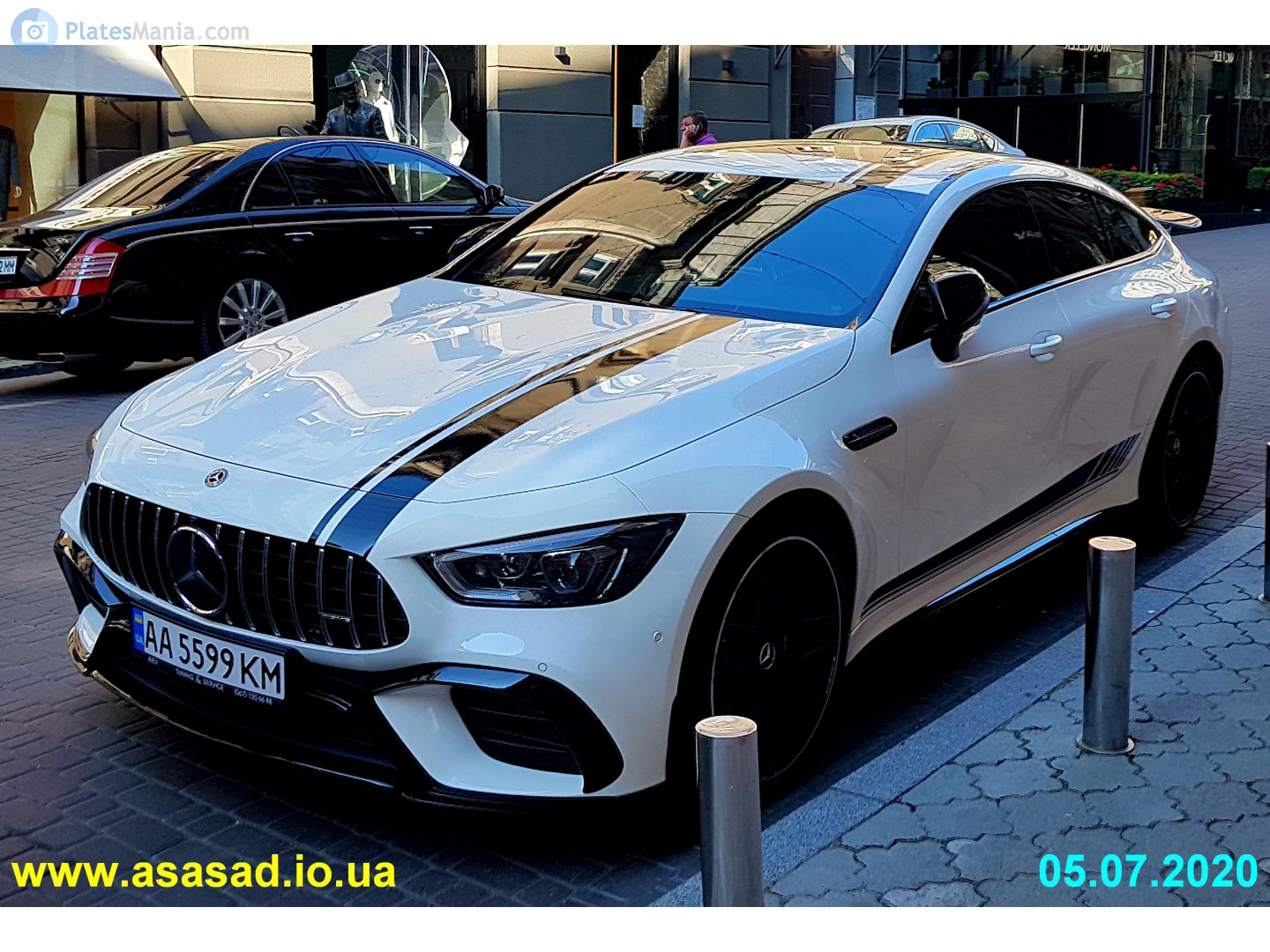 AA 5599 KM, Mercedes-Benz AMG GT 4-door Coupé 1st gen (X290), 2018–