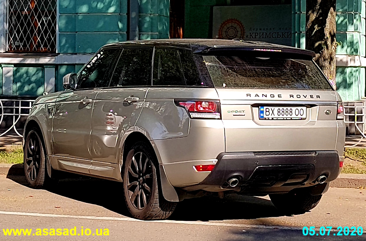 BX 8888 OO, Land Rover Range Rover Sport 2nd gen (L494), facelift, 2017–2022