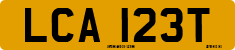 License plate of the United Kingdom, 1963 year system