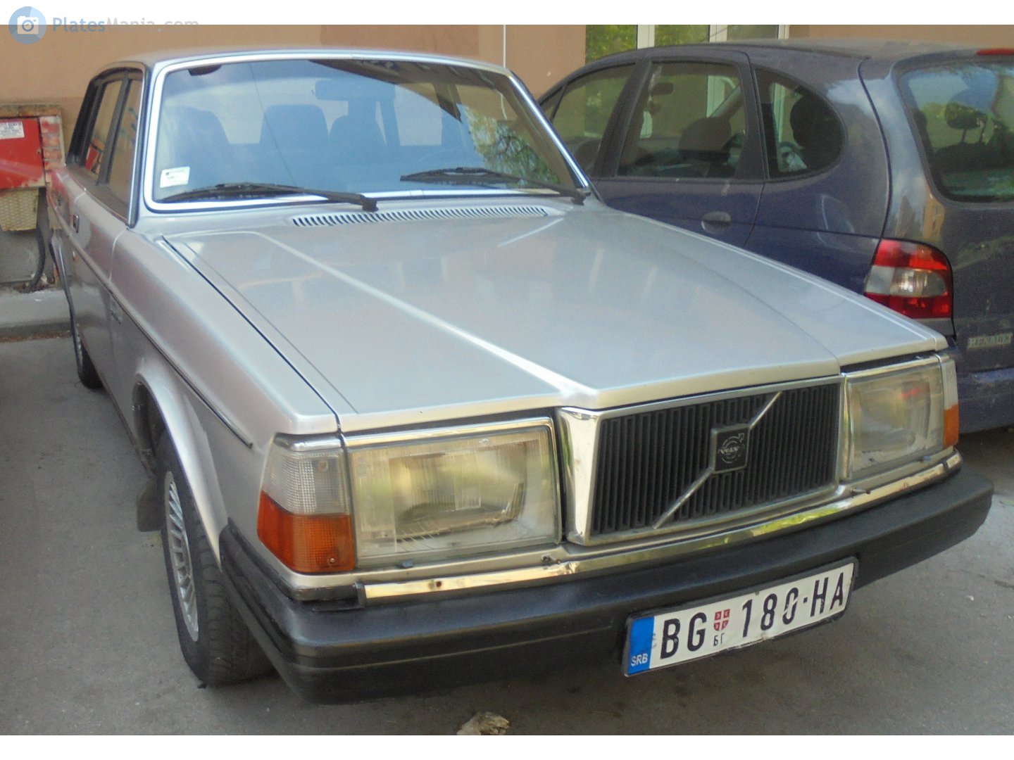 BG 180-HA, Volvo 240-Series 1st gen 4-door Sedan (244), facelift, 1978–1993