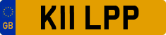 License plate of the United Kingdom, 1983 year system