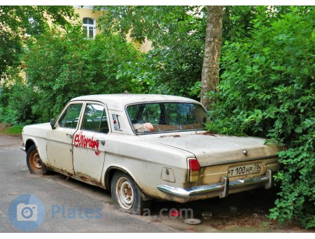 т100нр78, GAZ 24 Волга