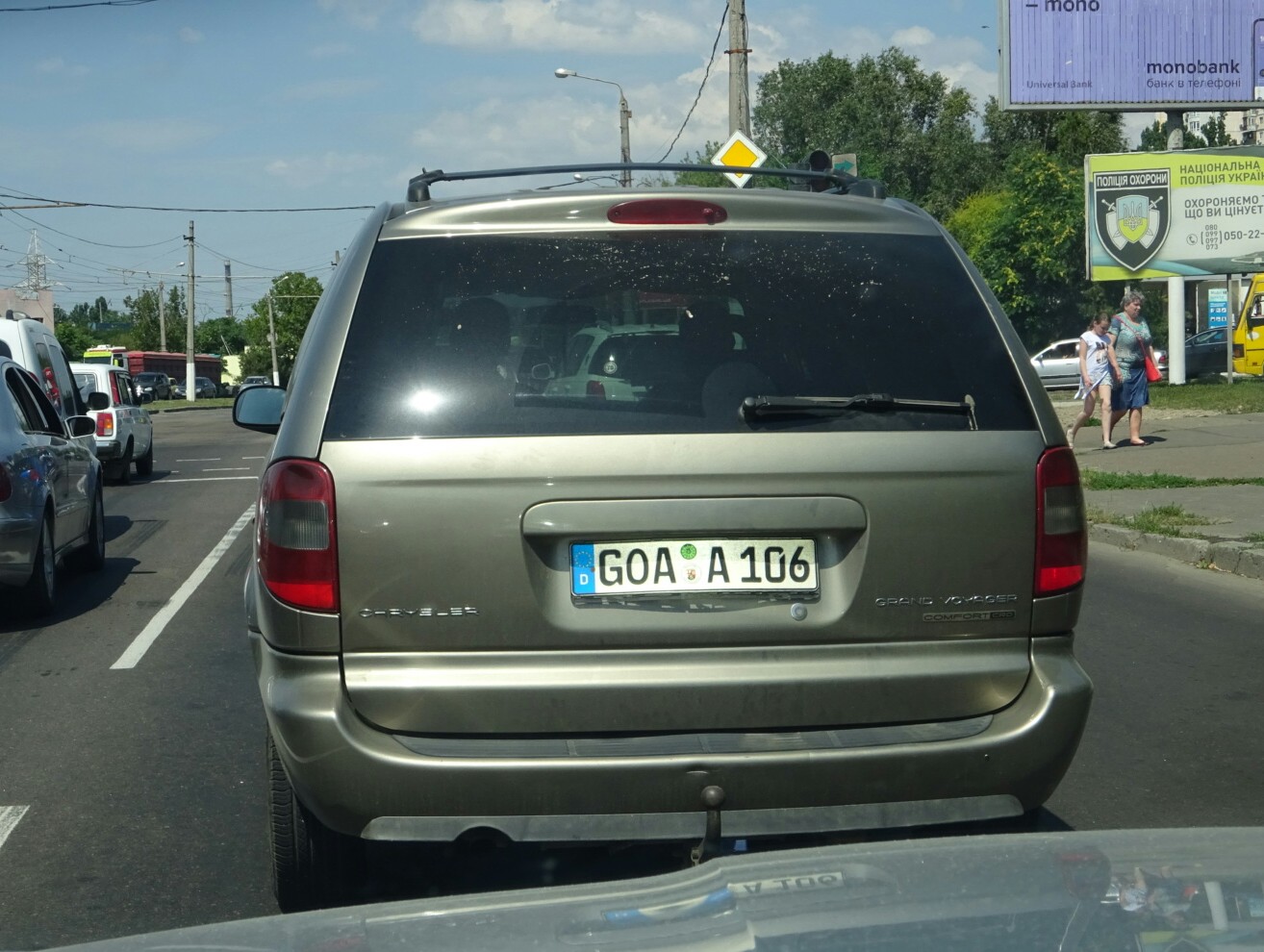 GOA A 106, Chrysler Grand Voyager 4th gen (RS), 2000–2007